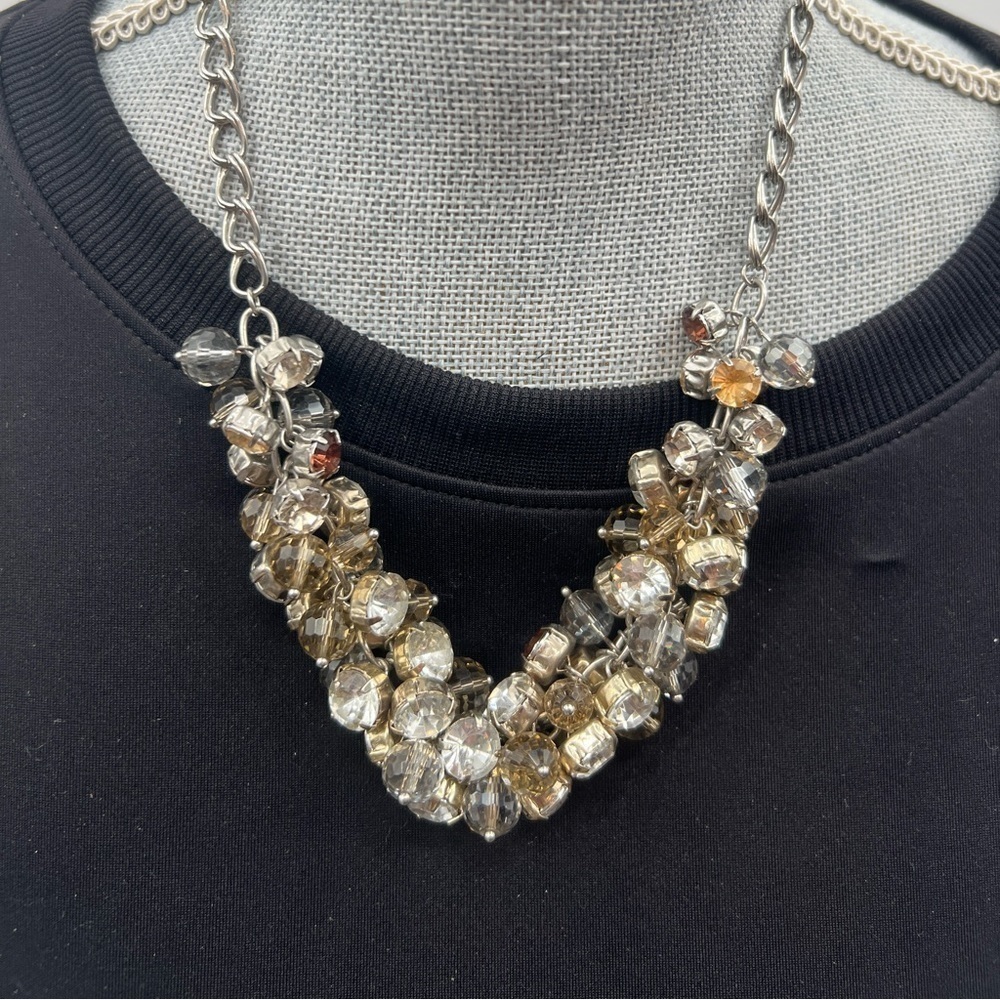 Loft Vintage Glass Bead Necklace